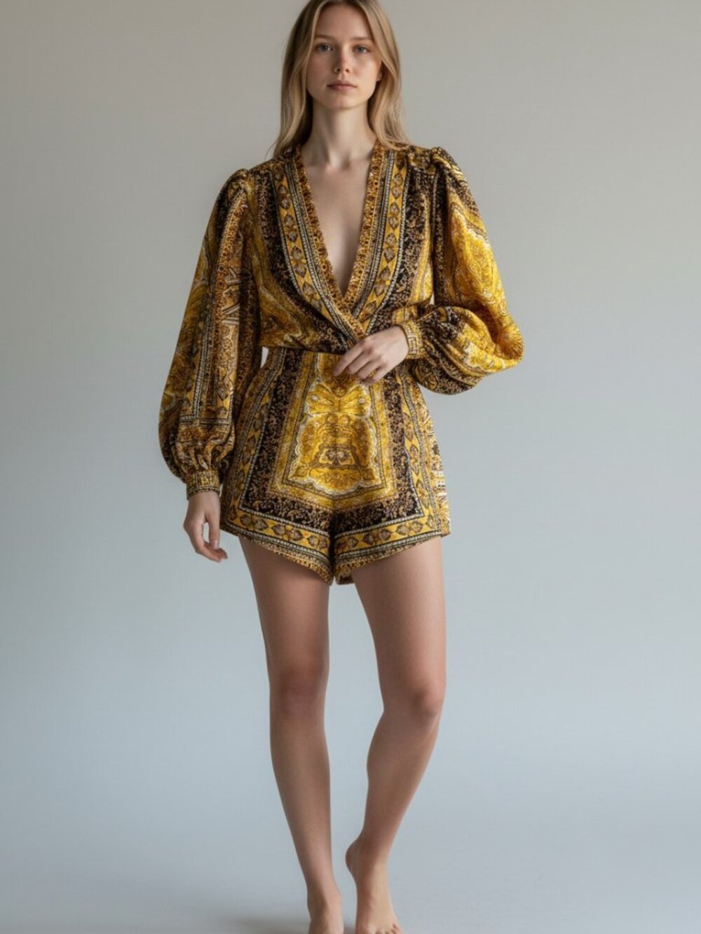 Bronx and Banco Bedouin Runway Set Top and Shorts XS